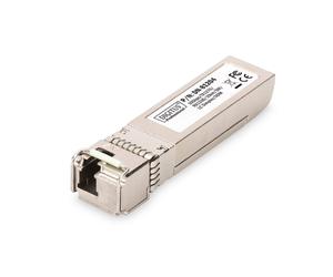 DIGITUS 10G SFP+ Module, Singlemode, BiDi, DDM LC Simplex Connector, Tx1270/Rx13