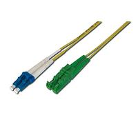 Digitus Fiber Optic Patch Cord, E2000 (8° APC) to LC (UPC), Singlemode
