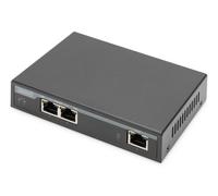DIGITUS Gigabit PoE Indoor Extender, 2-Port, 60W 100m Verlängerung, kaskadierbar