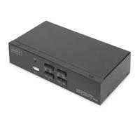 Digitus 2-port HDMI KVM switch - single screen - UHD 4K - USB/Audio, USB 2.0, Ho