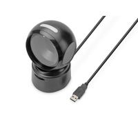 DIGITUS 2D barcode scanner - Omnidirectional desktop scanner - 200 scan/s - 10 c