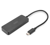 DIGITUS 3-Port MST Video Hub USB-C and 3x DisplayPort