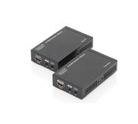 Digitus DS-55500 AV extender AV transmitter & receiver Black