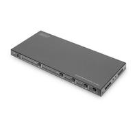 DIGITUS 4x2 HDMI Matrix Switch, 4K/60Hz Scaler, EDID, ARC, HDCP 2.2, 18 Gbps