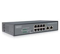 Digitus 8-Port Fast Ethernet PoE Netwrkswitch, Desktop, unmanaged, 2 U