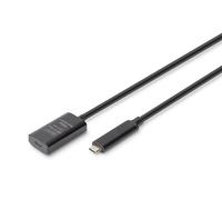 Digitus Active USB 3.2 Gen2 10G extension cable, USB-C - USB-C, 5m