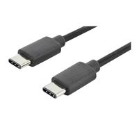 Digitus USB 2.0 connection cable - 1m - USB-A to Type-C - High speed 480 Mbit/s - 60W Power Delivery - Flexible silicone cable - white - for iPad, iPhone, Android smartphones, tablets, laptops