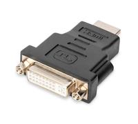 Digitus AK-330505-000-S Type A Male - DVI-D(24+5) Female HDMI Adapter - Black