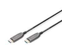 Digitus ASSMANN HDMI AOC Hybrid Fibre Optic Cable UHD 8K Type A Male/Male 20 m,