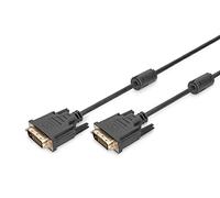 DIGITUS Assmann Monitor Connection Cable DVI 5 Meter Dual Link 2 Ferrite Core Bulk 24+1 AWG28 Max. 2560 x 1600