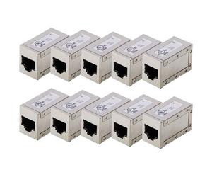 Digitus AT-AG-8-8-C6S-10 RJ45 connector enclosure 8 pins silver 10 pcs