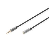 Digitus Audio Extension Cable. 3.5 mm jack to 3.5 mm socket