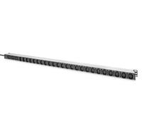 Digitus Basic IT PDU, 1-phase 16A, 24 x C13, 3 x C19, 3 m supply cable