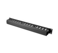Digitus Cable Management Panel with detachable cover for 483 mm 19 cabinets 1U