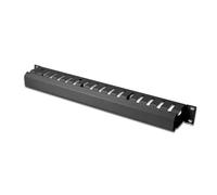 Digitus Cable Management Panel with detachable cover for 483 mm (19) cabinets 1U