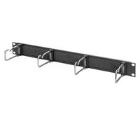 Digitus Cable Management Panel with Steel Rings and Brush Strip for 48