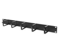 Digitus Cable routing panel with cable routing brackets for 483 mm (19") cabinets, 1U