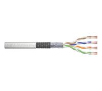 DIGITUS Raw patch cable Cat-5e - Unassembled by the metre - 305 m - SF-UTP network cable - PVC - AWG 26/7 - Grey