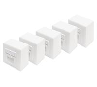 Digitus CAT 6. Class E. modular wall outlet. shielded