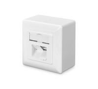 DIGITUS Anschlussdose Cat-6 - 2 Port RJ45 - Aufputz Netzwerk-Dose - (US IMPORT)
