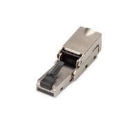Digitus DN-93636 - Network Connector Cat 6A - 360° Shielded - Bendable - RJ45 Field Connector Cat6A - 500 MHz - 10GBase-T - 10 Gbps - AWG 27/7 to AWG 22/1