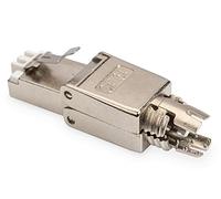 DIGITUS Cat. 6A Field Termination Plug 360° shielded - RJ45 plug tool-free - 10G Base-T 500 MHz - AWG 26/7 to 22/1