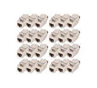 Digitus DN-93816 - Keystone module Cat 8.1 - 24 units - RJ45 network socket Cat8 shielded - 2000 MHz - 25GBase-T & 40GBase-T - 25 Gbit/s & 40 Gbit/s - AWG 26/7 to AWG 22/1 - Tool-free installation
