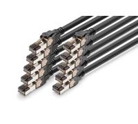 Digitus Cat 8.1 LAN cable - 2 m - 10 pieces - S/FTP - Black
