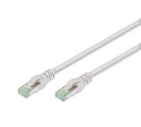 Digitus CAT 8.1 S-FTP patch cord, Cu, LSZH AWG 24/7, length 0.5 m, color grey