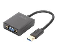 Assmann Digitus Usb 3.0 To Vga Adapter Black