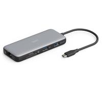 DIGITUS DA-70914 - USB-C Docking Station - 7-Ports - 1x HDMI UltraHD 4k/60Hz - 2x USB-A 3.2 Gen2-1x USB-C 100W PD 3.0-1x RJ45 - Dual Card Reader - Gray