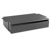 DIGITUS DA-90443 - Underbench drawer - Extendable - Lightweight - 48 cm deep - 5 kg load capacity - For mounting under desk, workbench or worktop - Black