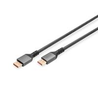 Digitus DisplayPort 2.1 cable - 1 m - UHD 16K 60Hz - UHBR20 - Black