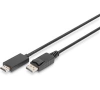 Digitus DisplayPort adapter cable - DP to HDMI (2.0) Type A - UHD 4K/60Hz - 2m
