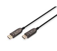 DIGITUS DisplayPort AOC Hybrid fibre optic cable - Displayport 1.4-8k/60Hz - UHD