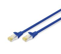 DIGITUS LAN Cable Cat 6A - 5m - RJ45 Network Cable - S/FTP Shielded - 10 Gbps - Compatible with Cat6 and Cat7 - Green