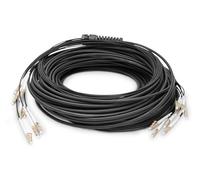 DIGITUS DK-24338U075BK-BBB - Fibre Optic Cable OM4 - 75 m - LC (UPC) to LC (UPC) - 8 Fibres Breakout Cable - 1/10/40/100 Gbit/s - MM Multimode Fibre Optic Cable - Fibre: 50/125 µ - Black