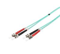 Digitus Fiber Optic Multimode Patch Cord, OM 3, ST / ST