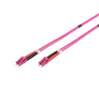 DIGITUS DK-2533-03-4 - Fibre Optic Cable OM4 - 3 m - LC to LC - Duplex Fibre Opt