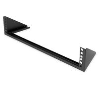 DIGITUS DN-48003 - 19-inch Frame - 2U - Universal bracket for 19" Equipment - Vertical Wall Mount - For Audio-Video Accessories - 105 x 504 x 151 mm - Black