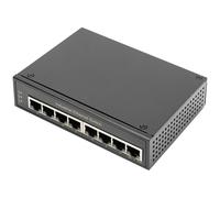 Digitus 8 port Gigabit Ethernet network switch. industrial. unmanaged