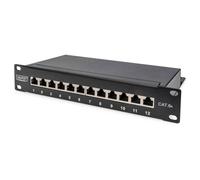 Digitus DN-91612S-EA Network patch panel 12 ports 254 mm CAT 6A 1 U