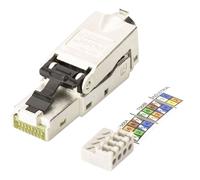 Digitus DN-93631 Networks Connector Steel Silver RJ45 1x LSA Quick...