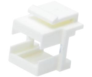 Digitus DN-BLIND-LC Keystone mounting bracket single White