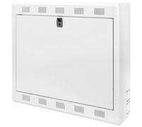 DIGITUS DVR NVR housing wall mounting - 2U 19" profile - mounting plate (incl. 1U 19") - 12" monitor mount - light grey