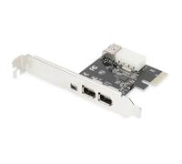 Digitus DS-30201-5 FireWire 400 controller card 3+1 ports PCIe USB...