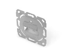 DIGITUS Socket for Keystone module - 2 port - 45° angled - Designable - Without frame/bezel - Grey