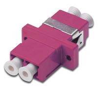 Digitus Fiber optic coupling. duplex. LC to LC. MM OM4