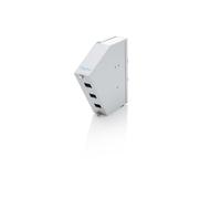 DIGITUS Fiber Optic Rail Adapter - SC Simplex/LC Duplex - Splice Comb - Angled - DIN Rail Mounting - Fibre Optic Distributor - Grey