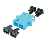 DIGITUS Fibre Optic Coupler - SC/SC - OM3 - Multimode - Fibre-Optic - Network technology - Colour blue